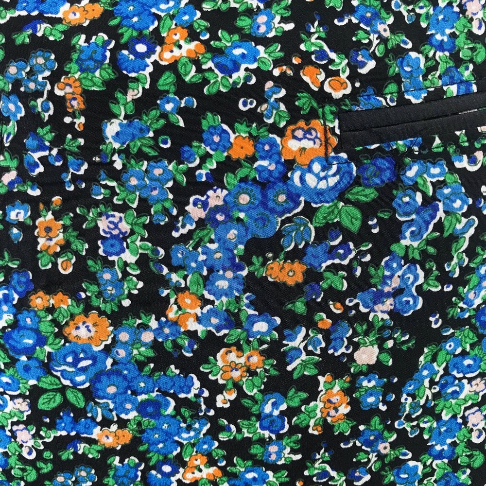 COACH FLORAL PATCHWORK MINI SKIRT 0 - Picture 8 of 8